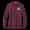 Ladies Silk Touch Long Sleeve Polo Thumbnail