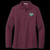 Ladies Silk Touch Long Sleeve Polo Thumbnail