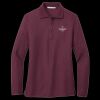 Ladies Silk Touch Long Sleeve Polo Thumbnail