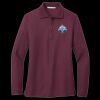 Ladies Silk Touch Long Sleeve Polo Thumbnail