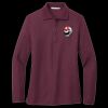Ladies Silk Touch Long Sleeve Polo Thumbnail