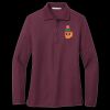 Ladies Silk Touch Long Sleeve Polo Thumbnail