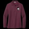 Ladies Silk Touch Long Sleeve Polo Thumbnail