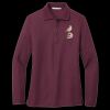 Ladies Silk Touch Long Sleeve Polo Thumbnail
