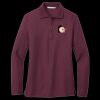 Ladies Silk Touch Long Sleeve Polo Thumbnail