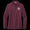 Ladies Silk Touch Long Sleeve Polo Thumbnail