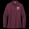 Ladies Silk Touch Long Sleeve Polo Thumbnail