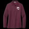 Ladies Silk Touch Long Sleeve Polo Thumbnail