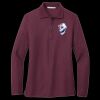 Ladies Silk Touch Long Sleeve Polo Thumbnail