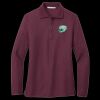 Ladies Silk Touch Long Sleeve Polo Thumbnail