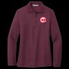 Ladies Silk Touch Long Sleeve Polo Thumbnail