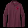 Ladies Silk Touch Long Sleeve Polo Thumbnail