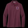 Ladies Silk Touch Long Sleeve Polo Thumbnail