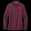 Ladies Silk Touch Long Sleeve Polo Thumbnail