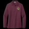 Ladies Silk Touch Long Sleeve Polo Thumbnail