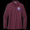 Ladies Silk Touch Long Sleeve Polo Thumbnail