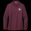 Ladies Silk Touch Long Sleeve Polo Thumbnail