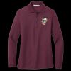 Ladies Silk Touch Long Sleeve Polo Thumbnail