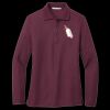 Ladies Silk Touch Long Sleeve Polo Thumbnail