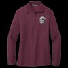 Ladies Silk Touch Long Sleeve Polo Thumbnail