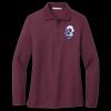 Ladies Silk Touch Long Sleeve Polo Thumbnail