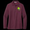 Ladies Silk Touch Long Sleeve Polo Thumbnail