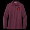 Ladies Silk Touch Long Sleeve Polo Thumbnail