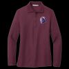 Ladies Silk Touch Long Sleeve Polo Thumbnail
