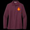 Ladies Silk Touch Long Sleeve Polo Thumbnail