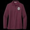Ladies Silk Touch Long Sleeve Polo Thumbnail