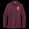 Ladies Silk Touch Long Sleeve Polo Thumbnail