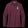 Ladies Silk Touch Long Sleeve Polo Thumbnail