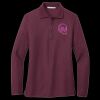 Ladies Silk Touch Long Sleeve Polo Thumbnail