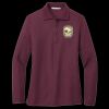 Ladies Silk Touch Long Sleeve Polo Thumbnail