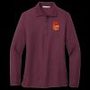 Ladies Silk Touch Long Sleeve Polo Thumbnail
