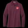 Ladies Silk Touch Long Sleeve Polo Thumbnail