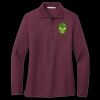 Ladies Silk Touch Long Sleeve Polo Thumbnail