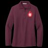 Ladies Silk Touch Long Sleeve Polo Thumbnail
