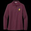 Ladies Silk Touch Long Sleeve Polo Thumbnail
