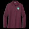 Ladies Silk Touch Long Sleeve Polo Thumbnail