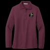 Ladies Silk Touch Long Sleeve Polo Thumbnail