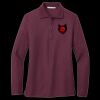 Ladies Silk Touch Long Sleeve Polo Thumbnail