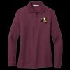 Ladies Silk Touch Long Sleeve Polo Thumbnail