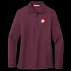 Ladies Silk Touch Long Sleeve Polo Thumbnail