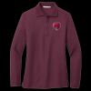 Ladies Silk Touch Long Sleeve Polo Thumbnail