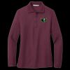 Ladies Silk Touch Long Sleeve Polo Thumbnail