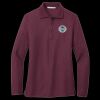 Ladies Silk Touch Long Sleeve Polo Thumbnail
