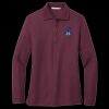 Ladies Silk Touch Long Sleeve Polo Thumbnail
