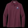 Ladies Silk Touch Long Sleeve Polo Thumbnail