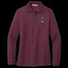 Ladies Silk Touch Long Sleeve Polo Thumbnail